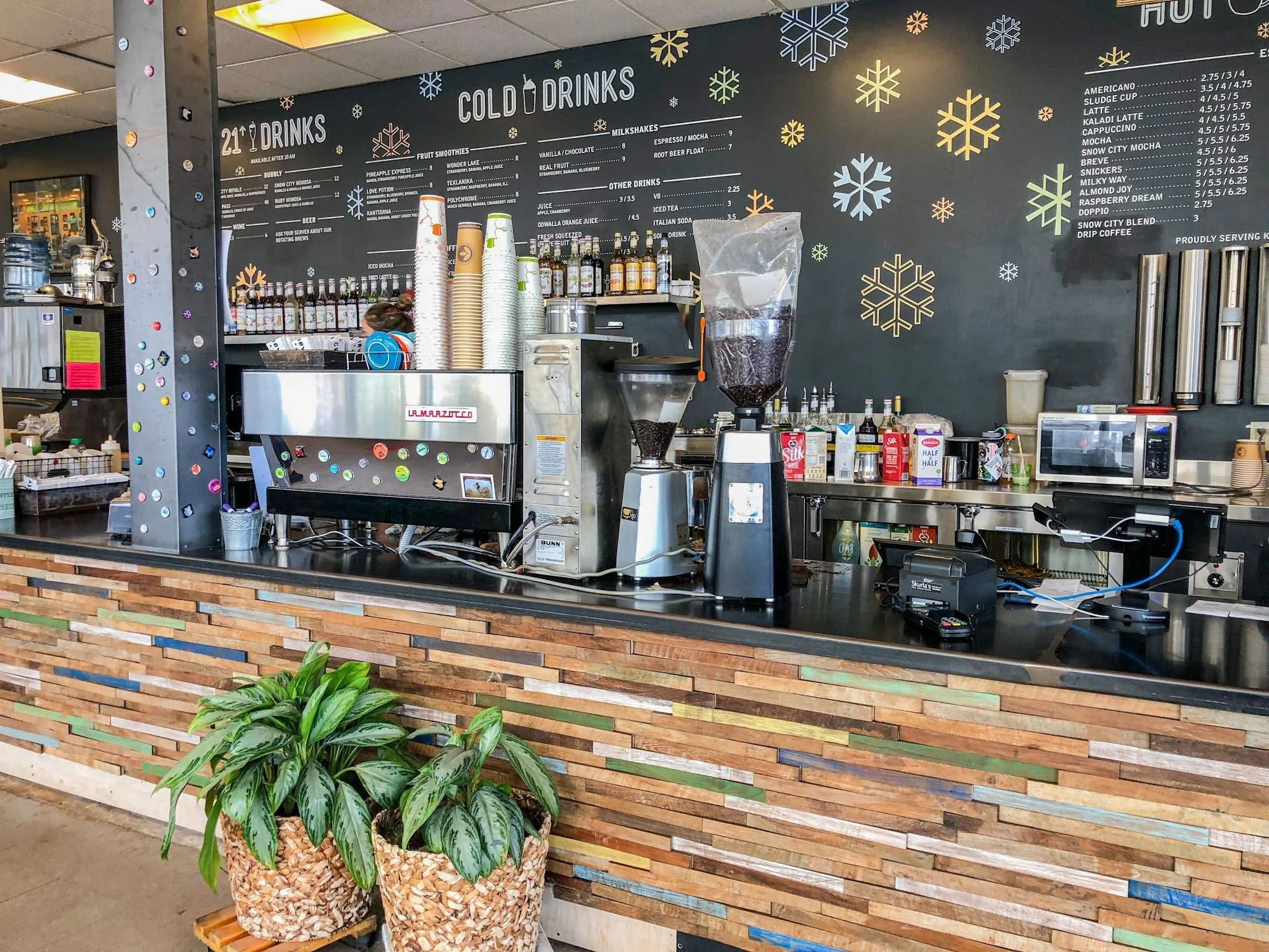 Coffee counter
